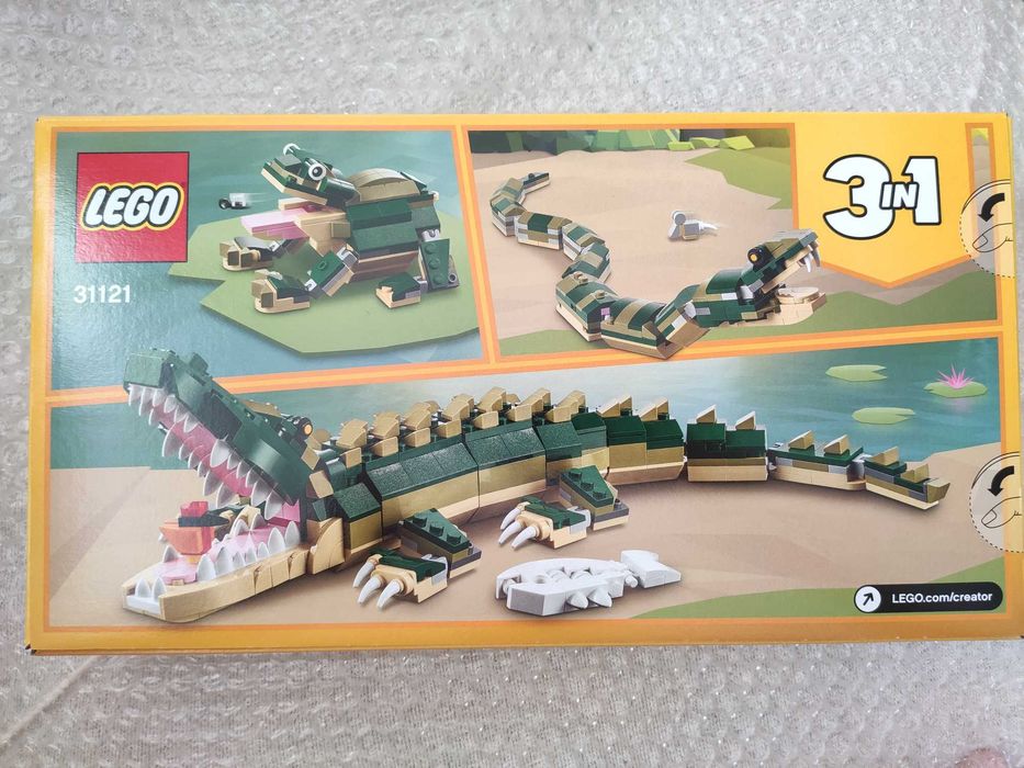 LEGO 31121 Creator 3w1 - Krokodyl NOWY