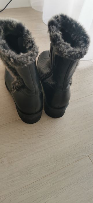 Buty zimowe rozmiar 37,5 skóra naturalna