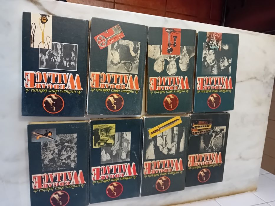 Set of 8 Books: Edgar Wallace Collection