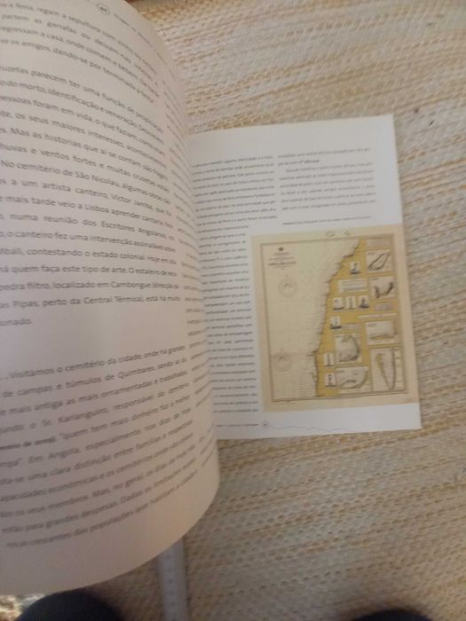 Livro álbum sobre uma viagem a Angola