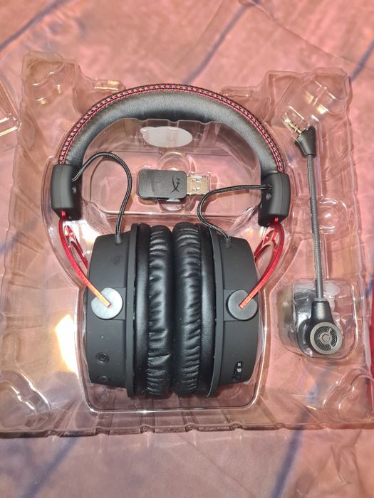 Słuchawki bezprzewodowe HyperX Cloud Alpha Wireless — Bateria do 300h!
