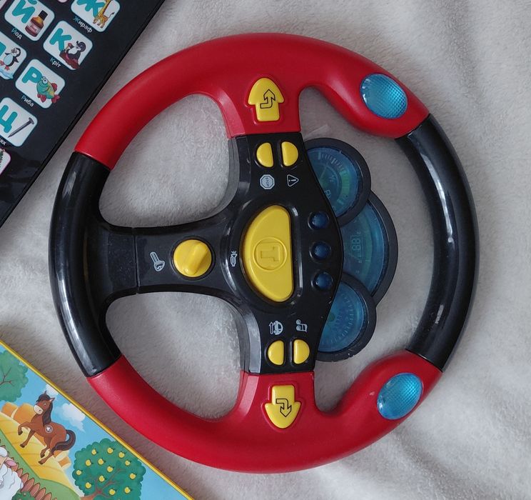 Музичні іграшки від 1 року руль музичний