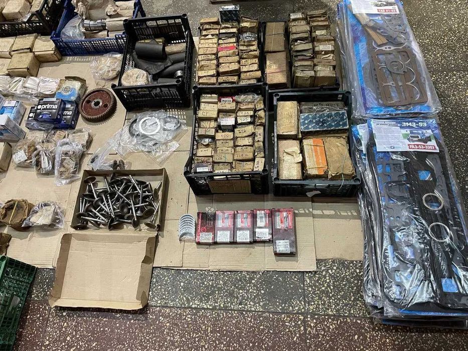 Кольца поршневые, вкладыши Газ 52, Газ 53, Уаз 452, Уаз 469, Газ 24