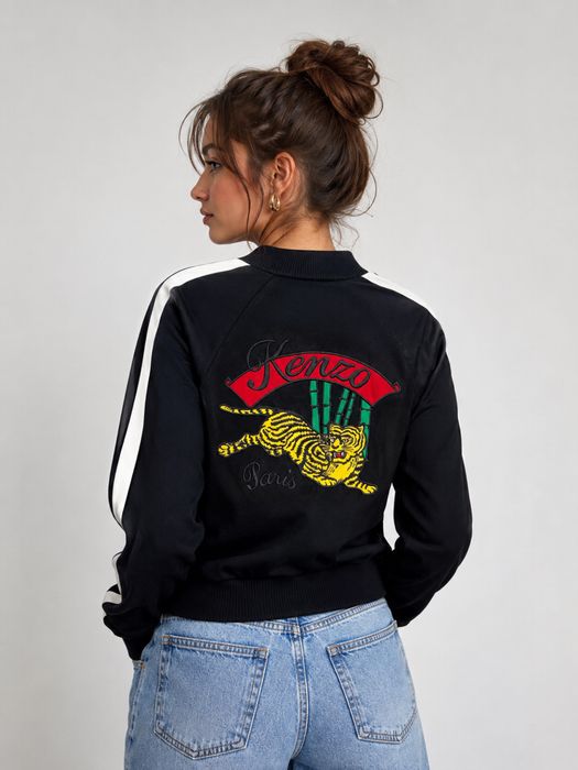 Куртка бомбер Kenzo Bamboo Tiger Bomber Jacket оригинал size S