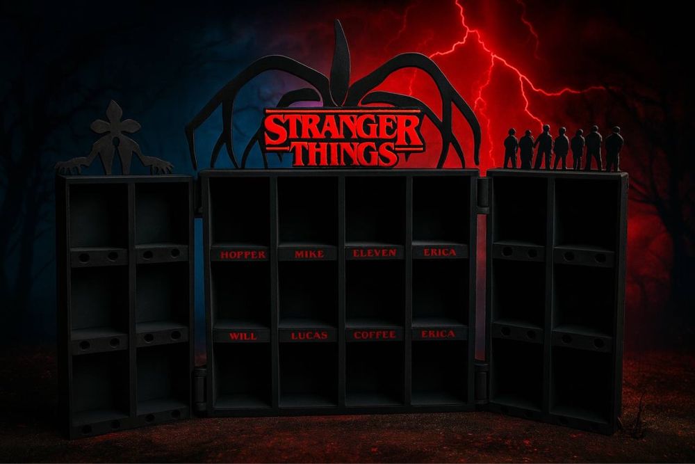 Поличка-стенд Stranger Things | Дивні дива kindee joy