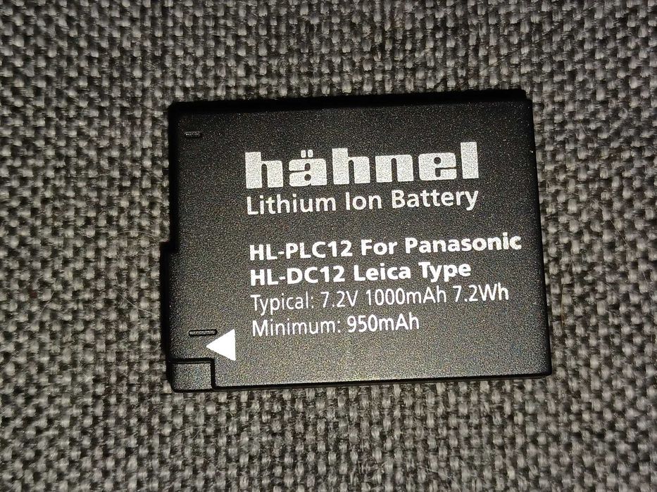 Akumulator do LUMIX DMC-G80 zamiennik DMW-BLC12 firmy Hahnel