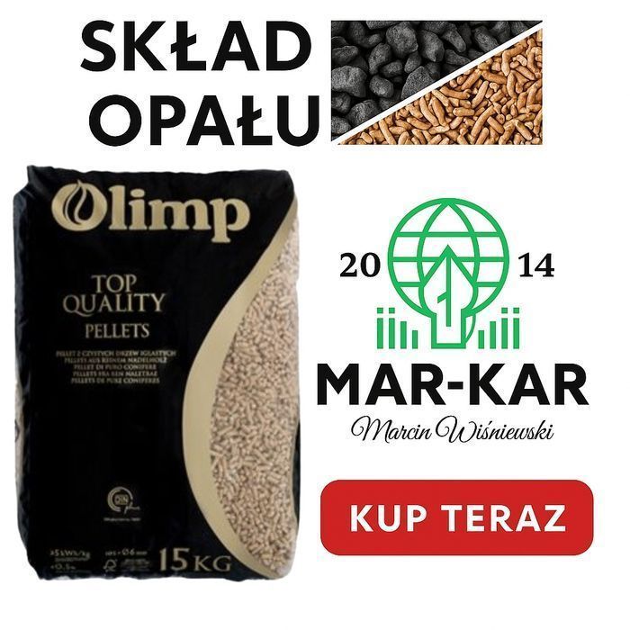 OLIMP Pellet 100% sosna Najniższa Cena!!! DOSTAWA GRATIS!!! Odbiór własny minus 50zł