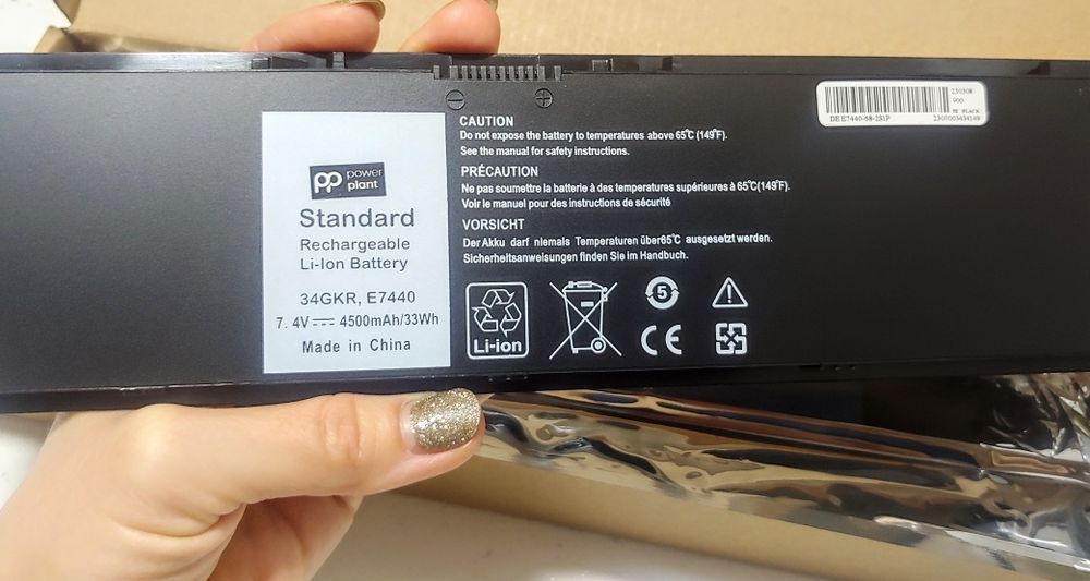 Батарея ноутбук аккумулятор акамулято ноутбук делл Dell 7440 7450 7420