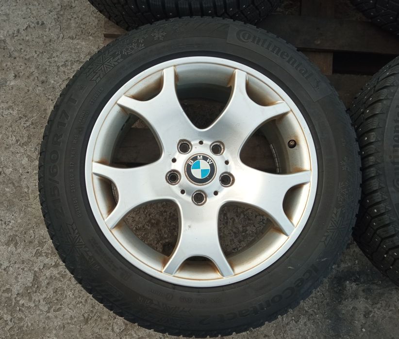 Диски R17 BMW колеса титани БМВ Р17 215/60 X3 X5
