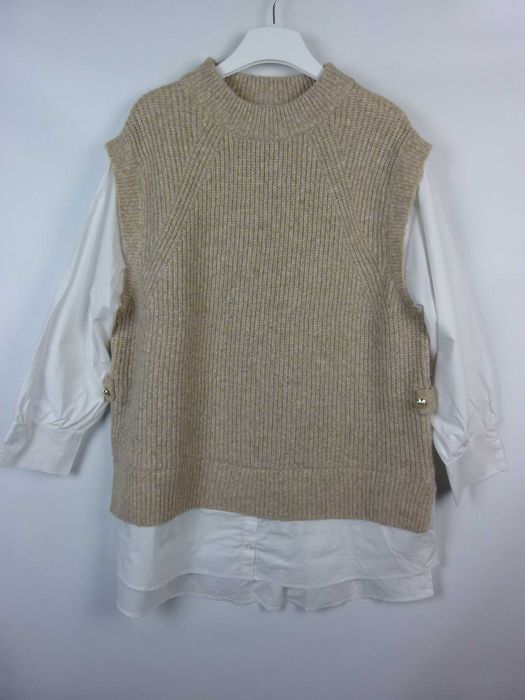 River Island sweter koszulowe rękawy 22 / 48
