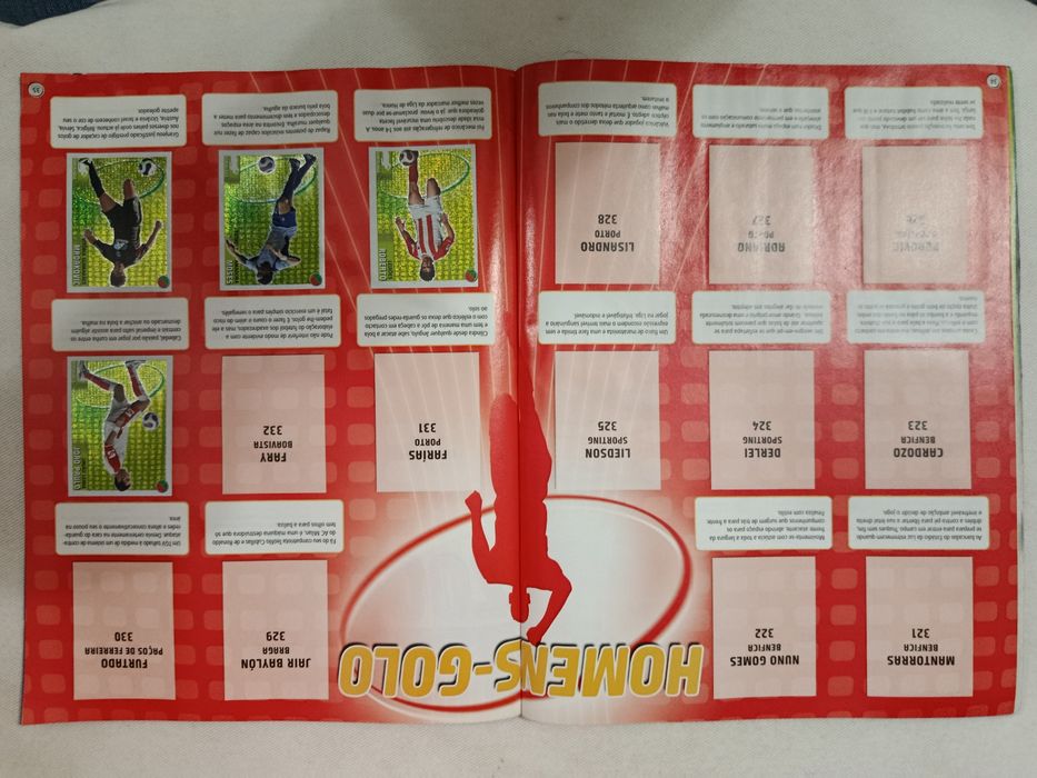 Caderneta de FUTEBOL Superliga 2007/08