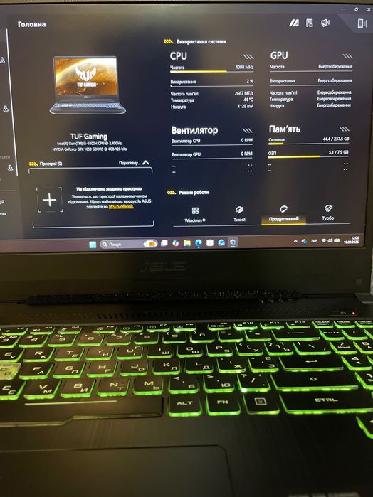 ASUS TUF Gaming i5-9300H / GTX 1650
