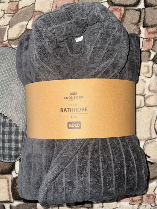 Мужской махровый халат L/XL