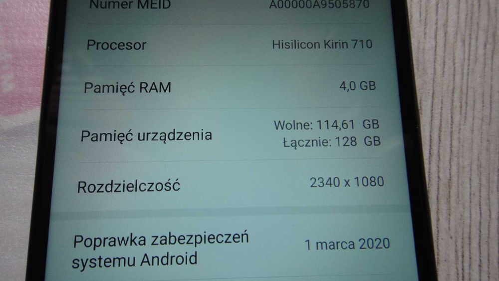Huawei P Smart  Plus  POT-LX3  128/4GB