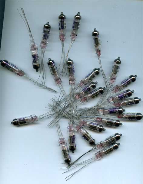 Радиолампы 6Ж10Б-В,  6Ж1Б-В, 6Ж2Б-В,6Ж5Б-В