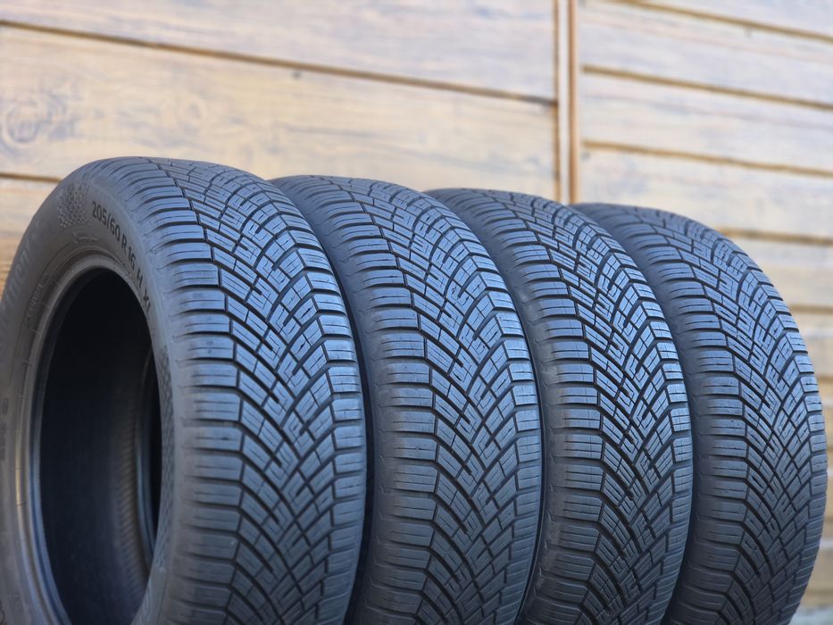 205/60R16 /16 Continental opony całoroczne. IDEALNE! Wysyłka montaż.