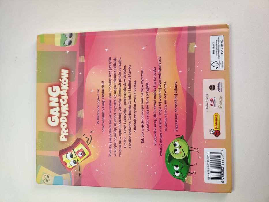 Sprzedam książkę gang produciaków