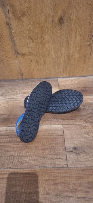 Sandały jeans damskie