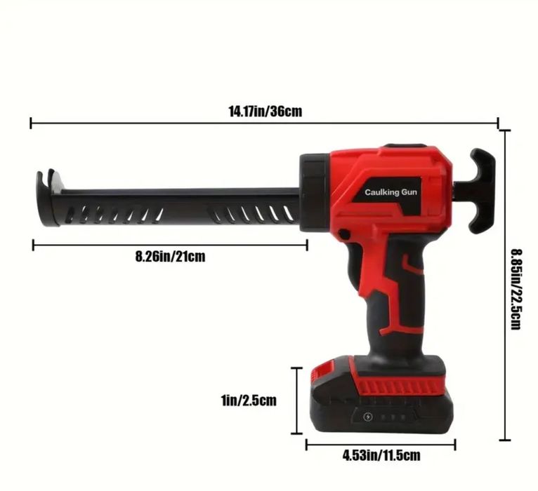 Pistola silicone bateria