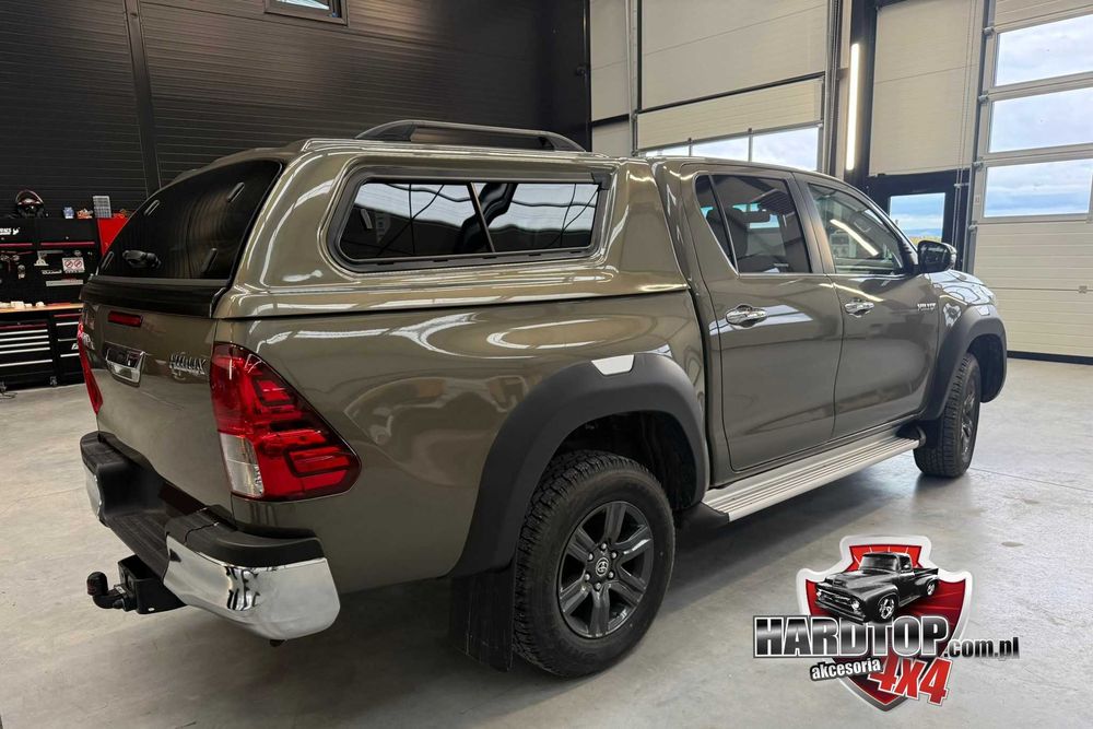 Zabudowa Paki PREMIUM HARDTOP (Szyby Przesuwne) TOYOTA HILUX 2015+ 4x4