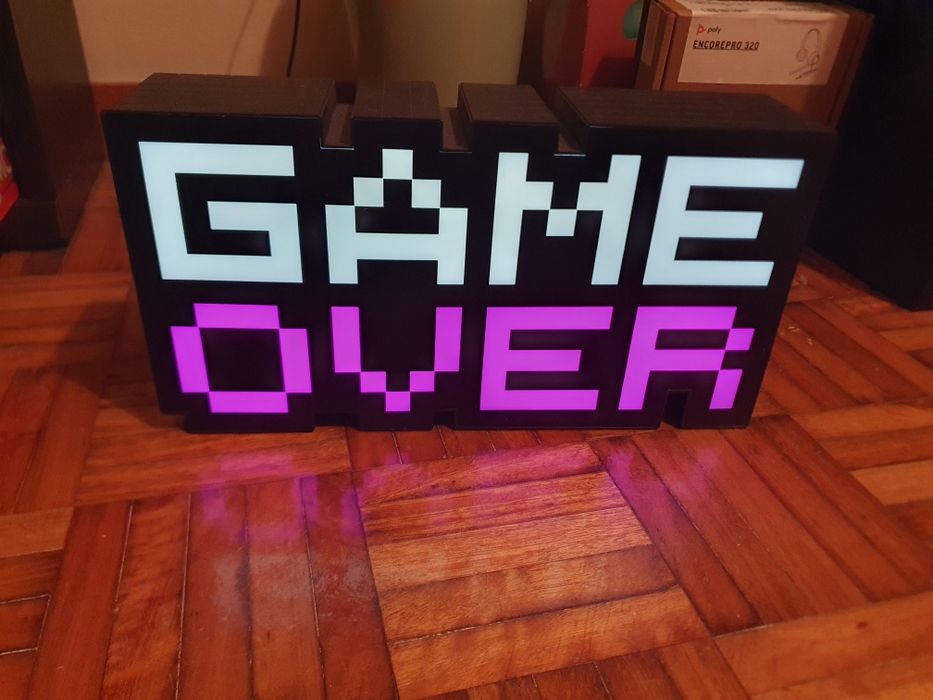 Candeeiro GAME OVER