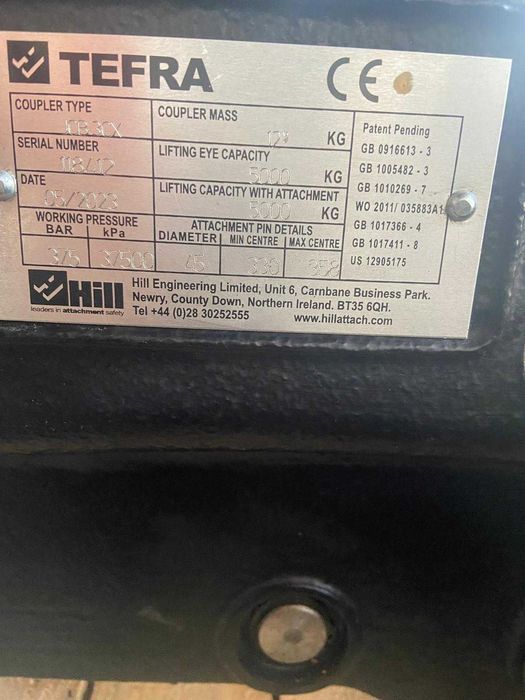 Hydrauliczne szybkozłącze JCB 3CX 4CX JCB 8080  JCB 8085  Hydradig