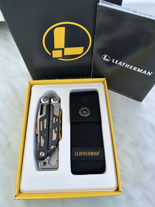 Мультитул Leatherman Signal black в коробці!