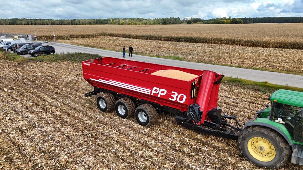 Przyczepa przeładowcza wóz przeładowczy METALTECH PP 30 | 30 ton 44 m3