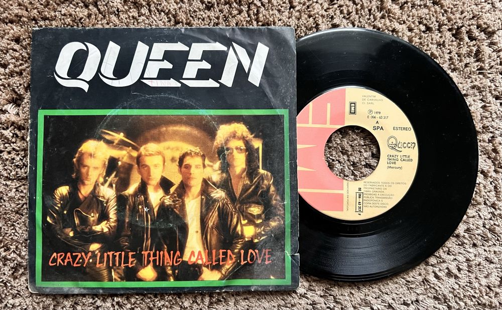 Vinil 45 RPM Queen “Crazy Little Thing Called Love”