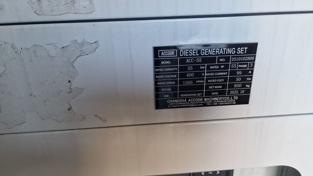 Gerador de 70 kva novo a diesel trifasico e monofasica