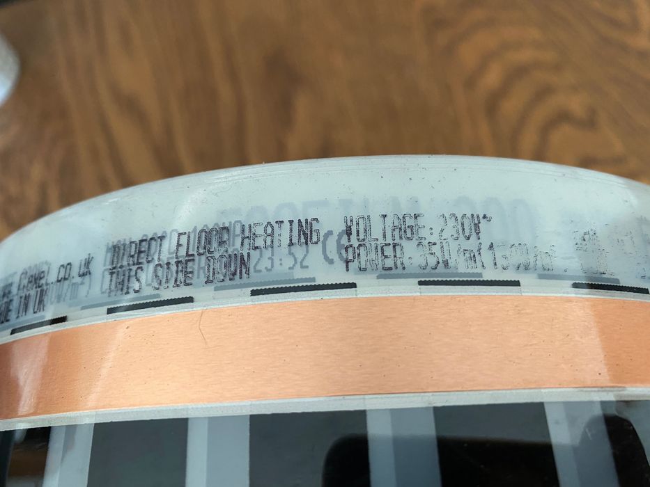 Folia na podczerwień ogrzewanie podłogowe / mata