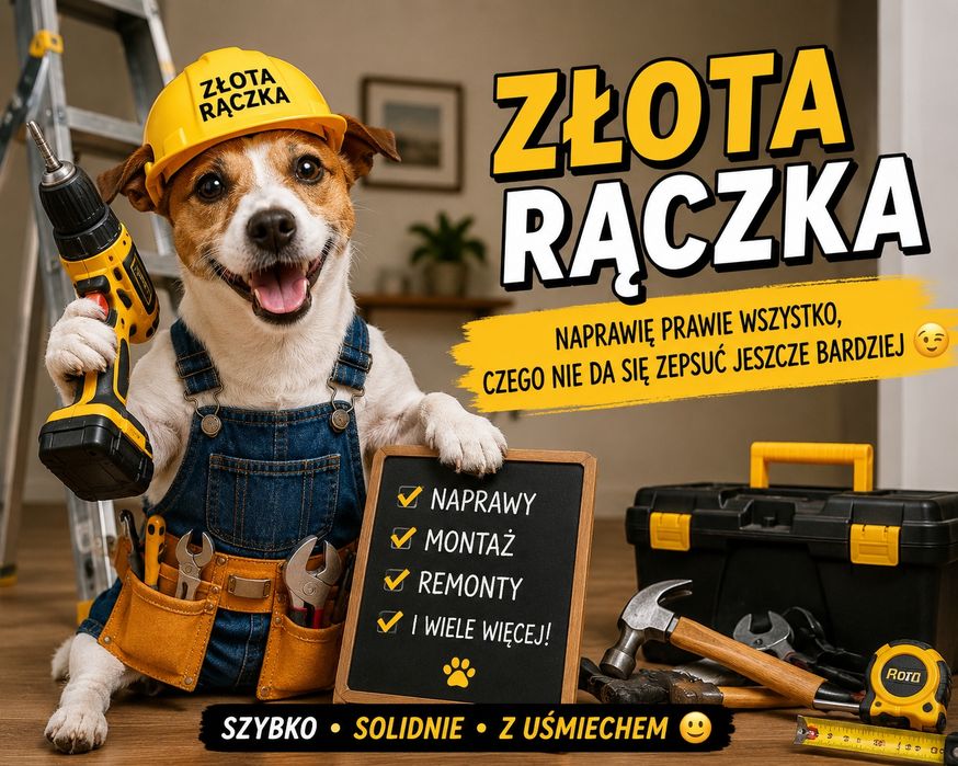ZŁOTA RĄCZKA – Uslugi naprawczo-remontowe