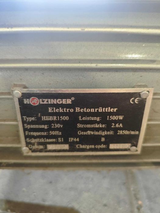 Wibrator do betonu 1500W - niekompletny