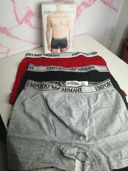 3pak bokserek Emporio Armani premium bokserki meskie
