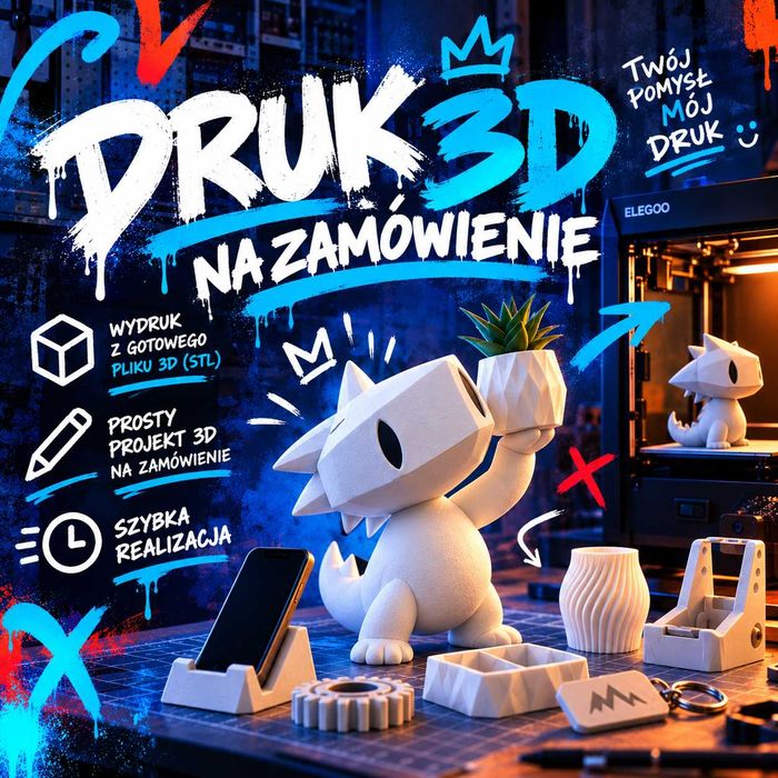 Wydrukuję dowolny model 3D