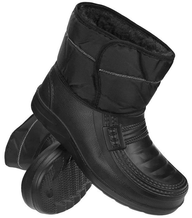 Kalosze męskie piankowe niskie lekkie ocieplane kalosze zimowe EVA 41