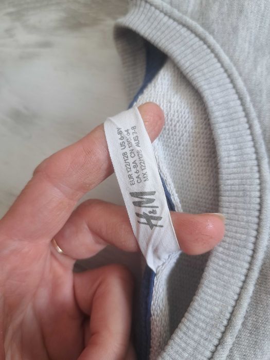 Bluzy chłopięce hm 122 zestaw