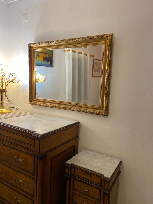 Candeeiro Art Deco Anos 60 Latão 59 cm 7 lumes