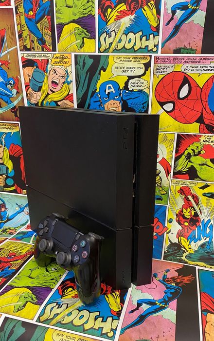 Konsola Sony Ps4 500gb+8 Gier+Gwarancja 12m Raty Szczecin Ufogames