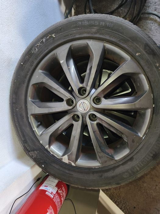 Jogo de 4 jantes 18" Nissan qashqai
