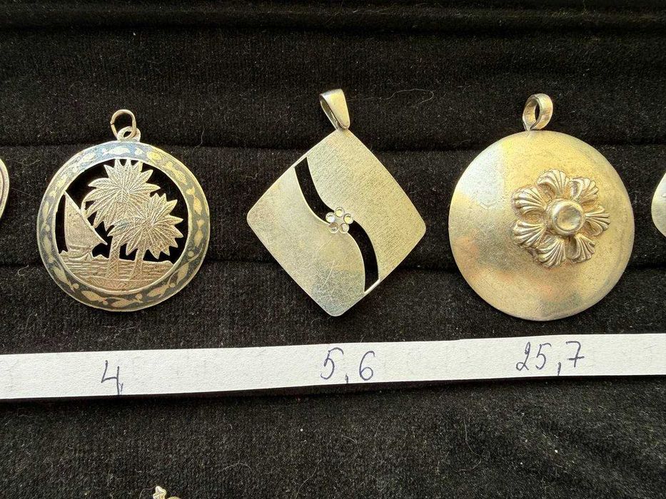 кулони підвіски - срібло