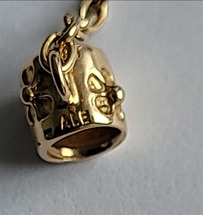 Złoty łańcuszek zabezpieczający Pandora oryginalny