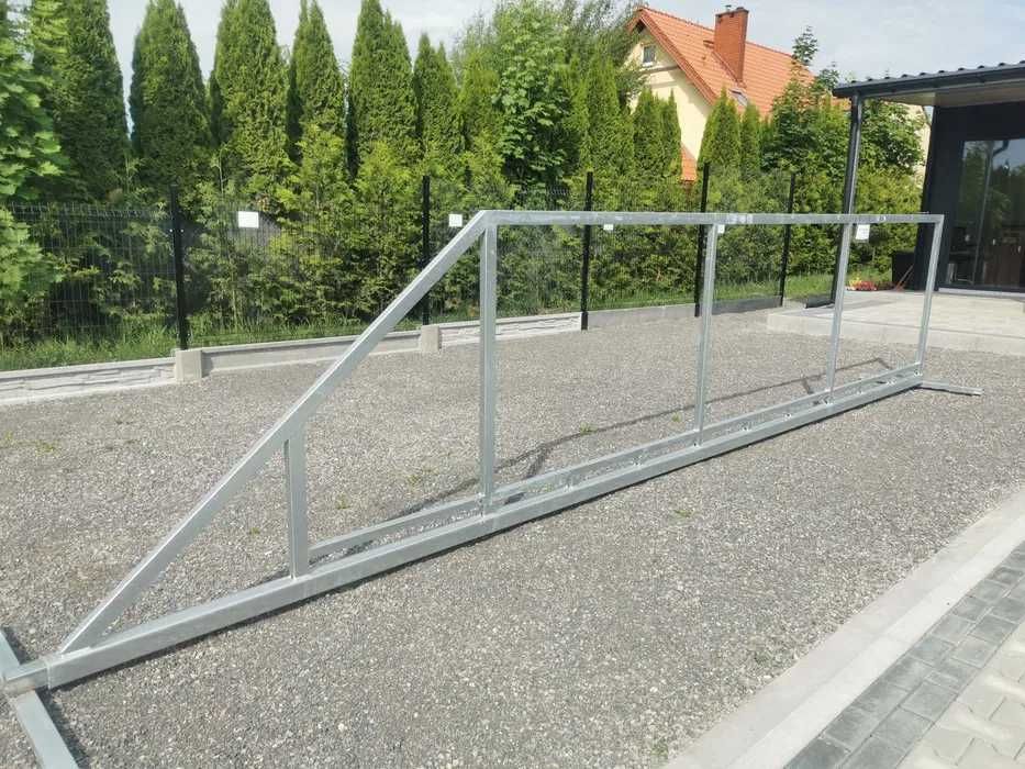 Brama przesuwna 4m lub 5m ocynkowana i malowana proszkowo