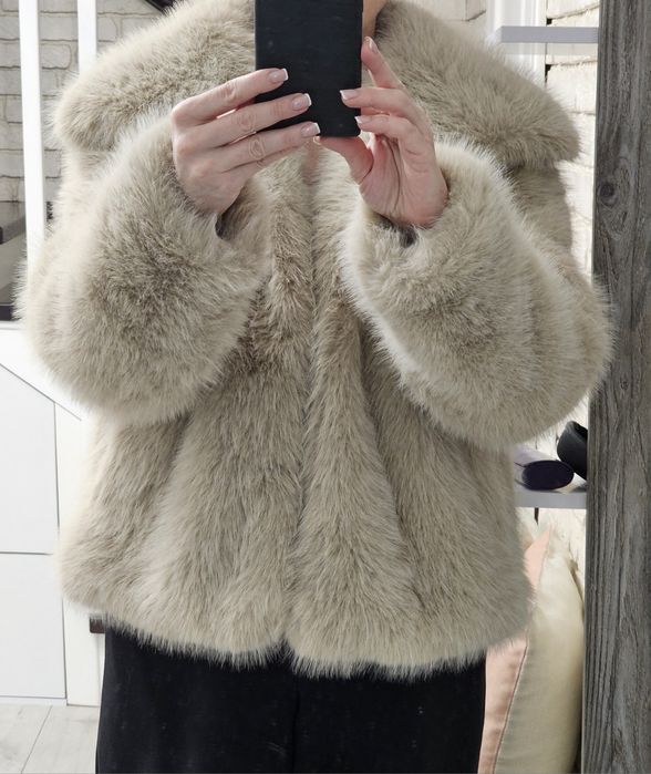 Неймовірно красиві теплі шубки з еко-хутра,як натуральний соболь