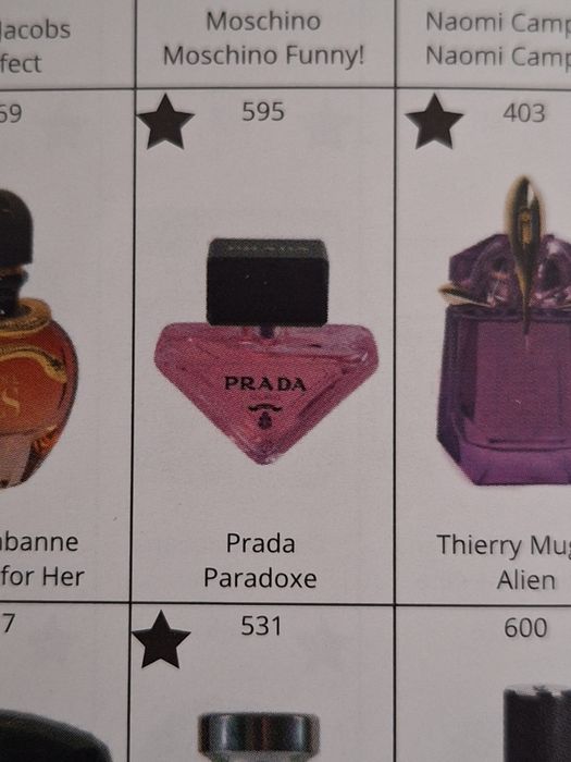 595 Prada Paradoxe Perfumy Glantier