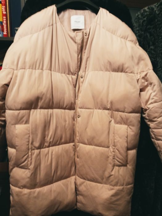 Kurtka damska XL mango lekki roz prosta
