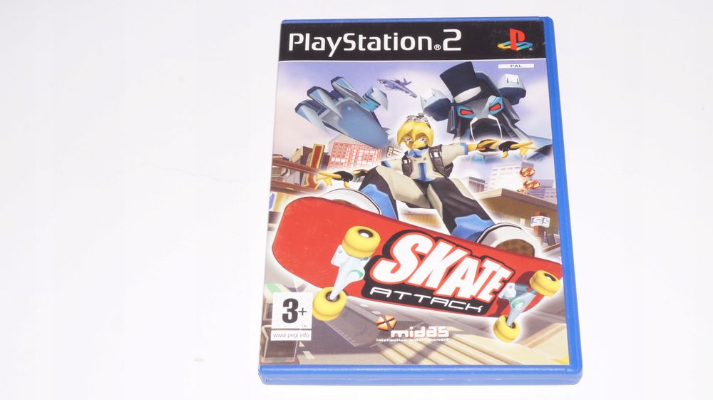 Gra Ps2 Skate Attack Sony Playstation 2 (Ps2)