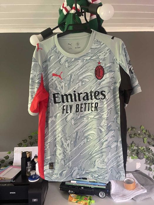 AC Milan Bramkarska Domowa Koszulka Piłarska 2025/2026 Dorośli