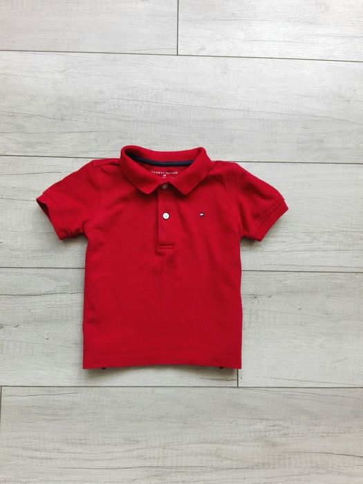 Tommy hilfiger oryginalny t-shirt koszulka polo rozm 98