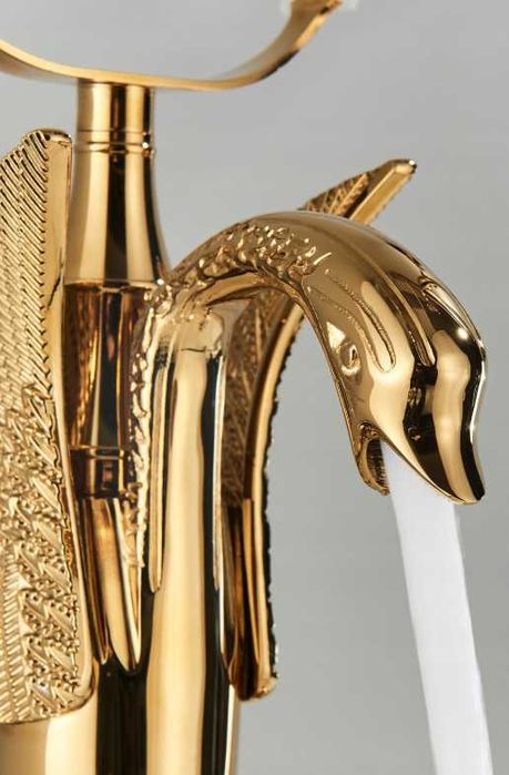 Bateria Wannowo-prysznicowa Prysznicem z PERLATOREM - ZŁOTA